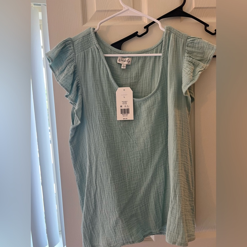 Wonderly Light Blue Blouse